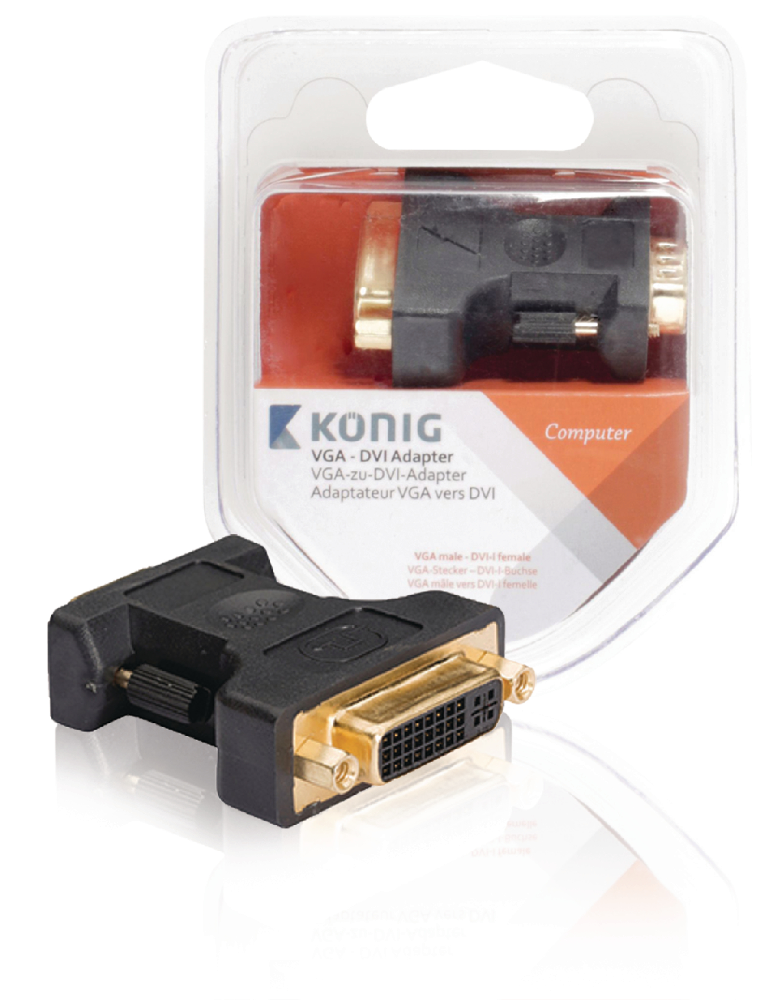 König VGA - DVI adapter