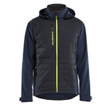 Blåkläder Hybride Jack 47432513 | Donker marineblauw/High vis geel | Maat M