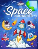 Space Coloring Book: For Kids Ages 4-8