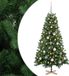 vidaXL Sapin de Noël artificiel avec boule 150 cm 150 LED Blanc chaud PVC Vert
