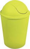 MSV Afvalemmer met Kanteldeksel – Prullenbak voor Badkamer, Toilet en Keuken – Modern Design Afvalbak uit de AKO Collectie – Groen