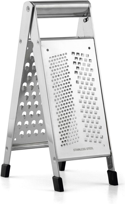 Weis Rasp - Inklapbaar - RVS - Grijs