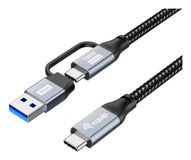 Equip 128433 USB-kabel USB 3.2 Gen 2x2 3 m USB A/USB C Zwart