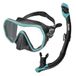 SEAC Set Ajna Dry, Frameless Masker- en Snorkelset van Hoge Kwaliteit voor Duiken