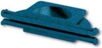 Busch-Jaeger ABB Busch-Jaeger OCEAN IP44 Leidinginvoerhulpstuk Blauwgroen Thermoplast