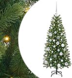 vidaXL Kunstkerstboom Groen 120 cm PE en PVC