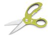 IBILI TIJERAS Luxe, roestvrij staal, zilver/groen, 23 x 6 x 2 cm