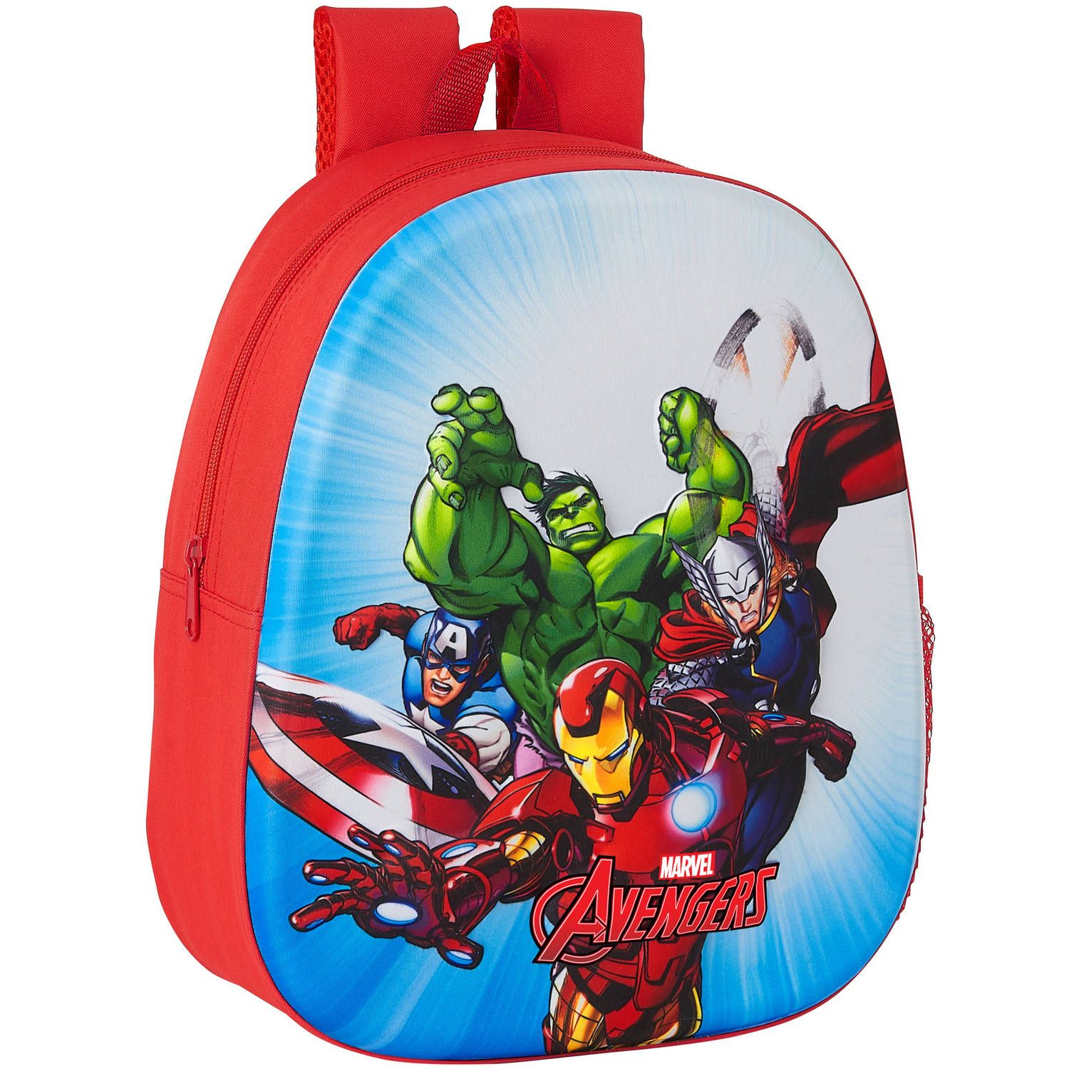 Marvel Avengers Rugzak 3D Ready for Battle - Rood - 33 x 27 x 10 cm - Polyester