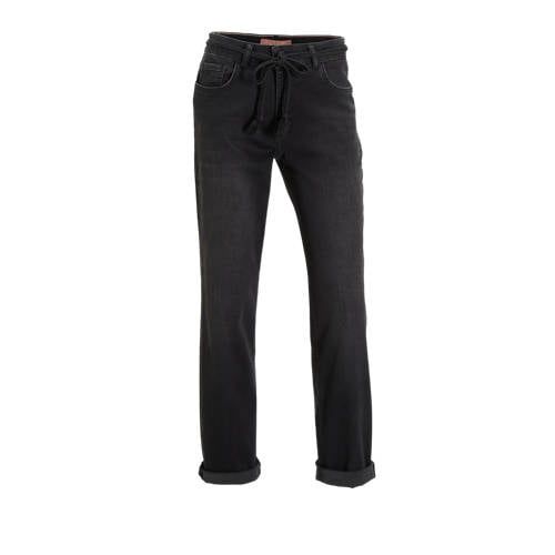 Para Mi High Waist Regular Jeans - Bobby Black Denim