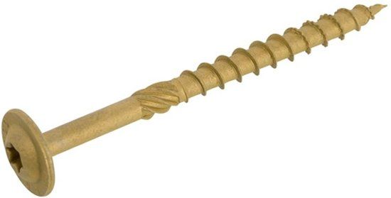 Dynaplus DYPL Houtschroef Staal LE 120mm AR Coating Torx Diam Schacht 8mm