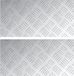 vidaXL - Trapmatten - 2 stuks - 40 x 20 cm - Zilver - Aluminium - Rechthoekig