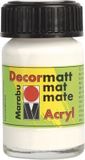 Marabu Decormatt Acryl Wit 15 ml