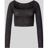 Sloggi Sloggi Zero Feel Bliss Top Long Sle. Ondergoed voor dames, zwart., M