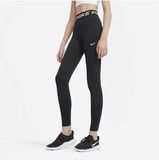 Nike Pro Capri Sportlegging Meisjes - Zwart - Maat 164