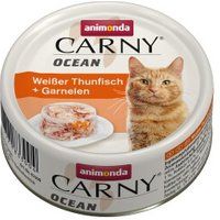 animonda Carny natvoer kat volwassen Ocean Tonijn en garnalen 12x80 g