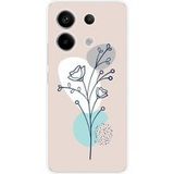 Xiaomi Summer Strand Siliconen hoesje compatibel met Redmi Note 13 Pro 5G