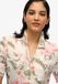 Superdry Beach Resort overhemd Dames Botanisch Ecru Viscose Korte mouw
