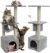 Mersjo Serie - Griffoir en maisonnette en lit pour chat en carton, lit deux places de 92 cm