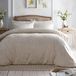 Appletree Heritage Elysia Jacquard Dekbedovertrek Set Kingsize Bed Champagne
