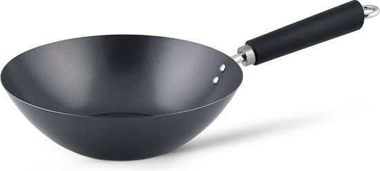 Ken Hom Excellence Wok Ø 27 cm - Koolstofstaal - Zwart