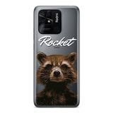 ERT GROUP mobiel telefoonhoesje voor Xiaomi REDMI 10C origineel en officieel erkend Marvel patroon Rocket 006