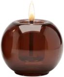 Tenderflame Globus Candle 10 Amber
