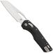 Microtech MSI Standard Issue 210-10FLGTBK, Stonewashed M390MK, Fluted Black G10 couteau de poche