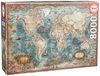 OEM Historische wereldkaart puzzel, 8000 stukjes, 192x136 cm, vanaf 14 jaar