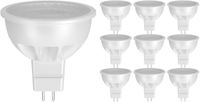 BES LED Brinton LED Spot 12V 10 Stuks - GU5.3 MR16 Fitting - 4.5W 420lm 38D - 865 Helder/Koud 6500K | Vervangt 50W