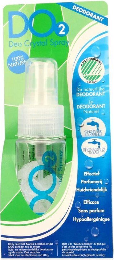 DO2 Verstuiver - 40 ml - Deodorant - Unisex - Spray - Alcoholvrij - Gevoelige Huid