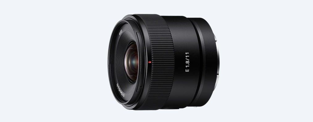 Sony E 11mm f/1.8 APS-C Telephoto Lens - Black