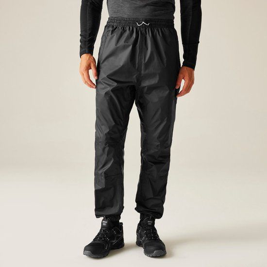 Regatta Heren Active waterdicht overbroek lichtgewicht ademend opvouwbaar Rain Protection Layer