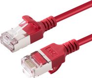 Microconnect V-FTP6A03R-SLIM netwerkkabel Rood 3 m Cat6a U/FTP (STP)