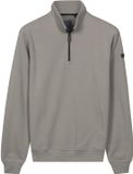 Baileys Heren Trui Casual Sweatshirt Half zip Sweater Mushroom XL