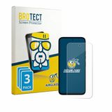 BROTECT Screenprotector 3 Stuks voor Tecno Pop X 5G Beschermglas Transparant