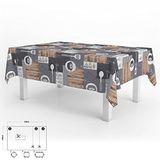 ORYX Cuisin 5544007 Tafelkleed, rechthoekig, waterdicht, vuilafstotend, pvc, 140 x 250 cm