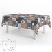ORYX Cuisin 5544007 Tafelkleed, rechthoekig, waterdicht, vuilafstotend, pvc, 140 x 250 cm