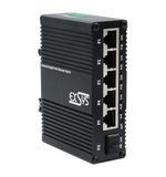 EXSYS EX-62030MPoE-SFP-5+1-poorts industriële gigabit SFP PoE+ mini-switch, webbeheerd