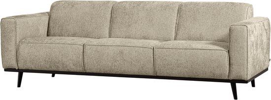 WOOOD Statement 3-Zits Bank - Velvet - Beige/Wheatfield