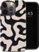 Selencia Vivid Backcover iPhone 13 Pro - Art Wave Noir