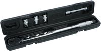 Carpoint Momentsleutel Set 5-Delig – 40-210 Nm – 1/2" Drive – Met Doppen 17/19/21 mm – Kliksignaal – Inclusief Koffer
