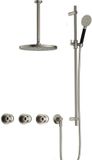 Hotbath Cobber - CW7067 - Inbouw Regendoucheset - Geborsteld Nikkel