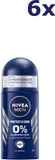 Nivea 6x Nivea Men Deodorant 48 h Protect & Care 50 ml