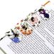 Set Puckator Boekenleggers Set Magnetisch - Nectar Meadows Bloemen & Bijen - Roze&Paars&Rozerood&Blauw - 8x3cm