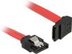 DeLOCK 0.3m SATA III Kabel - Rood/Zwart