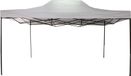 Mobili Rebecca Gazebo Pliant Blanc Métal Polyester Garde Marchés 3x4,5 m