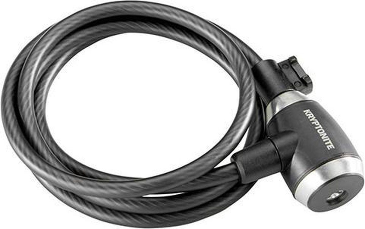 Kryptonite Kryptoflex 8 X 1500 Mm Kabelslot - Zwart