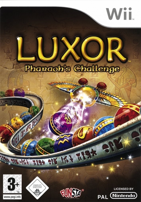 Funsta LUXOR Pharaoh's Challenge Nintendo Wii