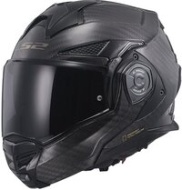 LS2 Advant X Carbon Solid FF901 Flip-back Helm - Maat M - Zwart