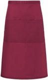 Karlowsky Schort Karlowsky Bistro Basic Bordeaux Effen Stof One Size